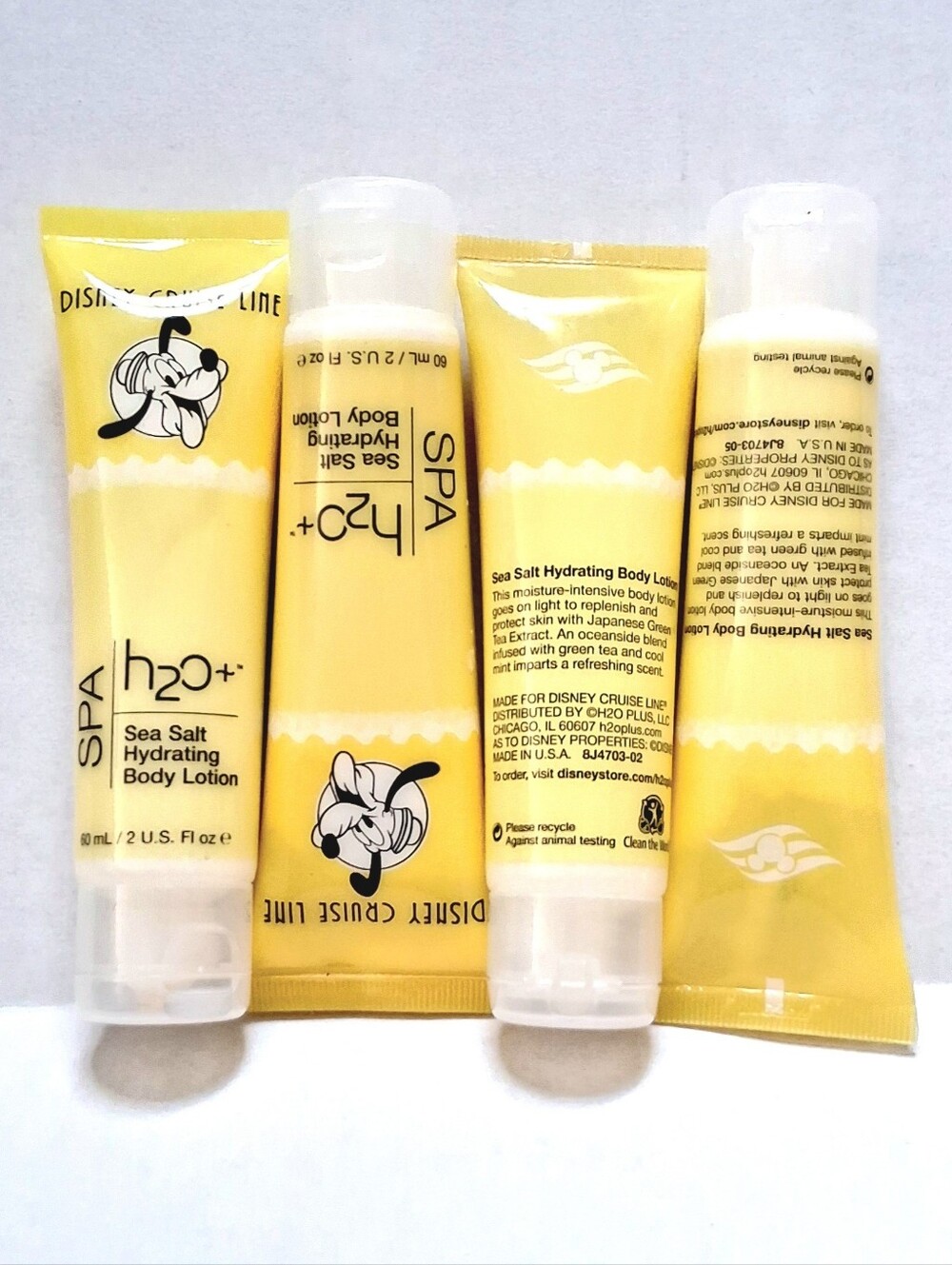Disney Cruise Line DCL Spa H2O+ Sea Salt  Hydrating Body Lotion Qty 4 USA New